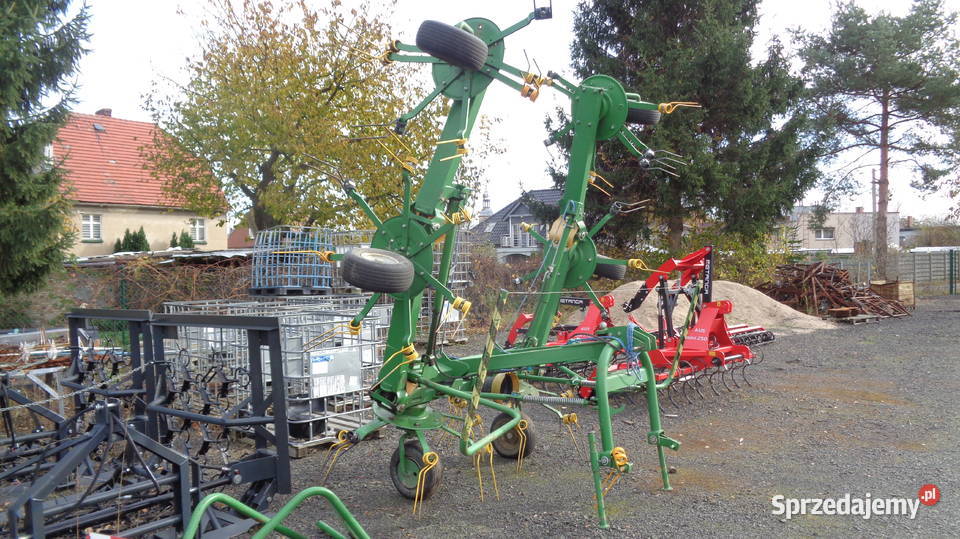 Przetrząsacz karuzelowy 6 rotorowy PWP 770 Pronar dolnośląskie Olszyna