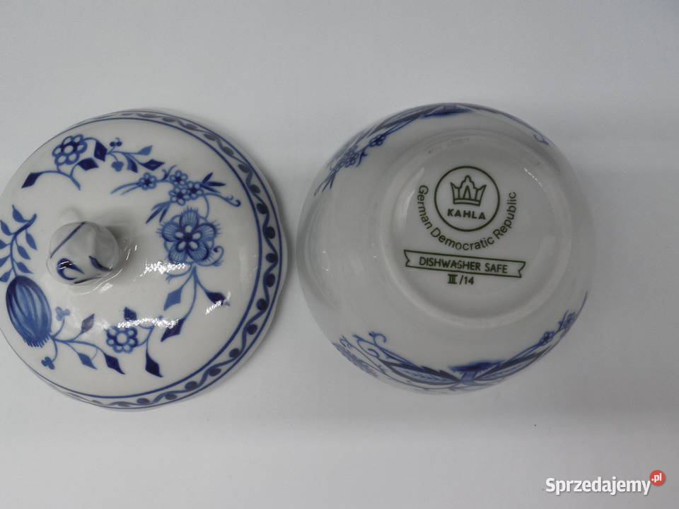 Cukiernica Kahla Wzór Cebulowy wielkopolskie