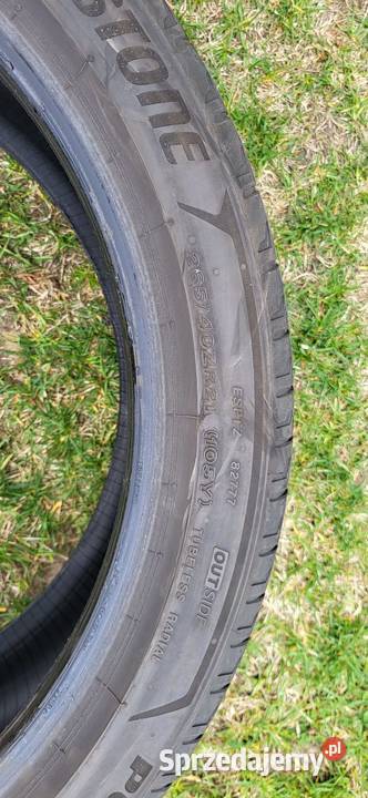 Opony letnie BRIDGESTONE 26540ZR21 Potenza Sport