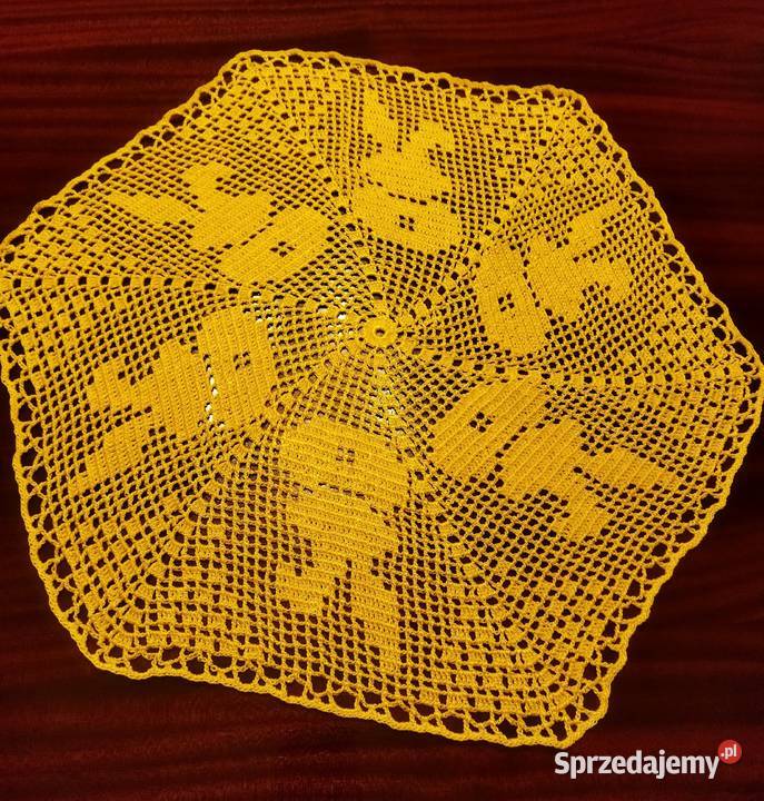 Serweta szydełkowa Ryczówek sprzedam
