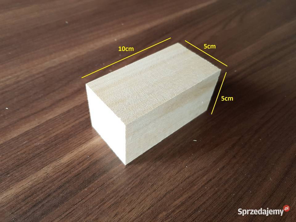 Drewniane klocki lipowe drewno do rzeźbienia Rękodzieło Łódź sprzedam