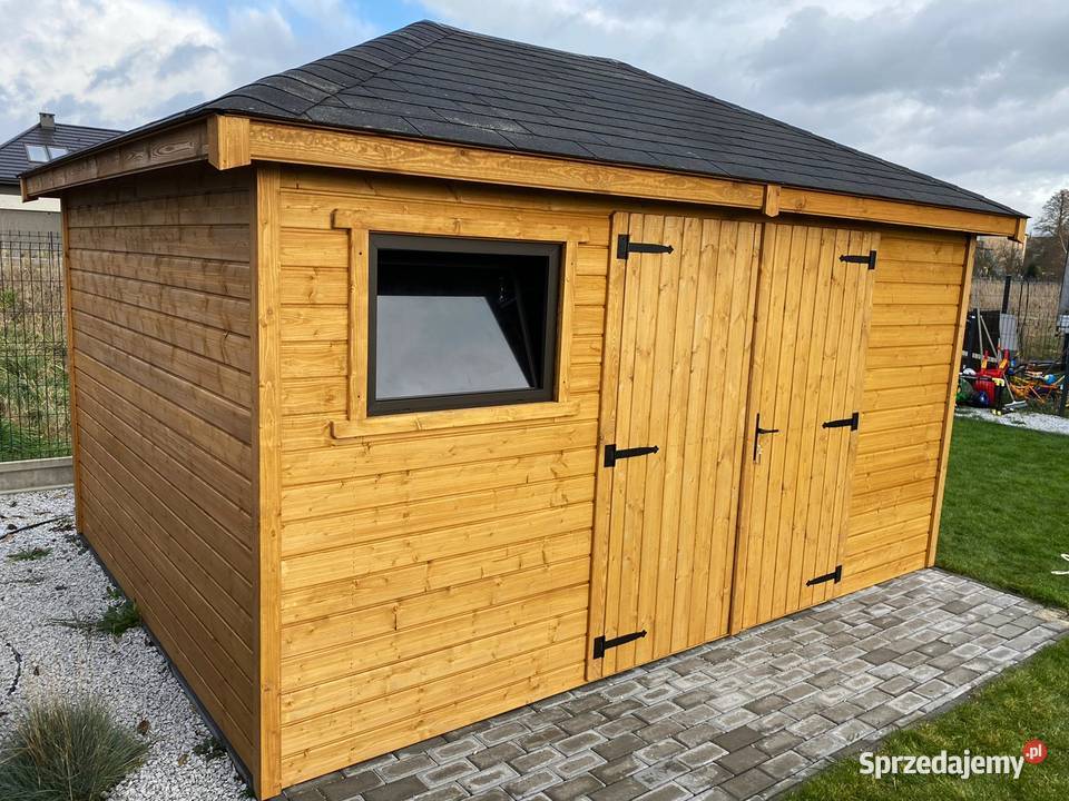 Domek narzędziowy Ares 3m x 4m Altanka drewniana Wrocław