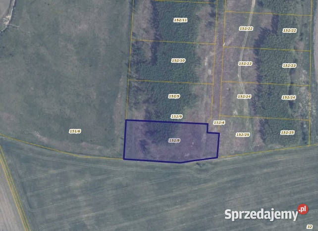 Działka 1528 w miejscowości Bielkówko