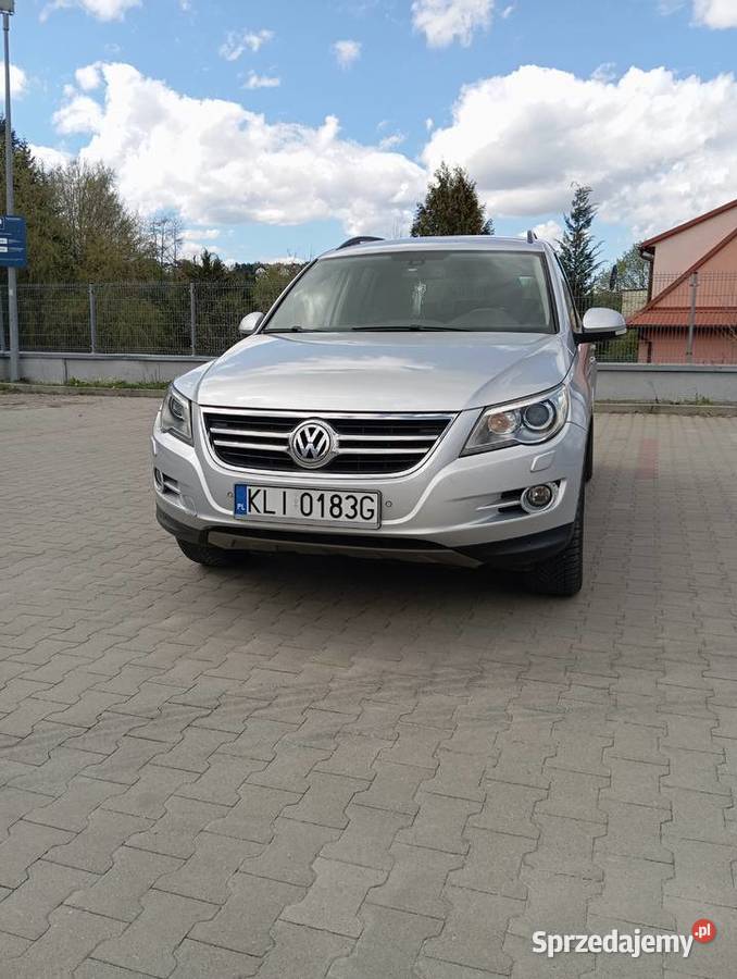 Volkswagen Tiguan 20 TDI 170 track field z Włoch elektryczne lusterka małopolskie Limanowa