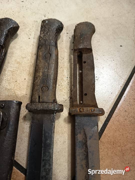 Militaria bagnety zestaw Wehrmacht Gozdnica