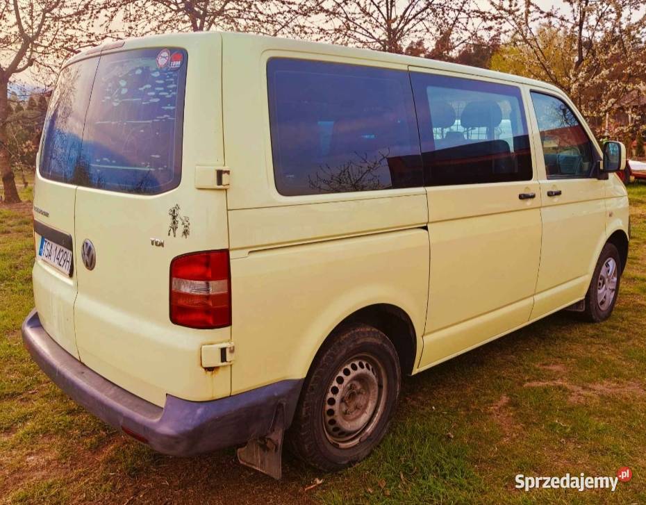 VW T5 19 TDI ładny stan zamiana na enduro Rok produkcji 2005 sprzedam