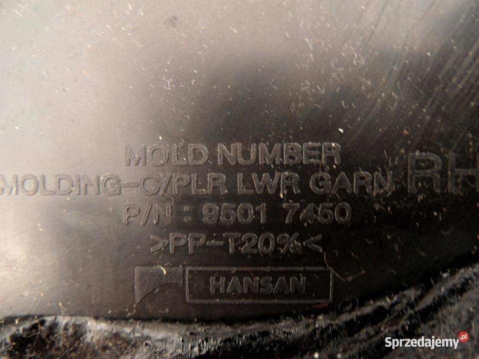 ORLANDO I 11r osłona słupka prawa 95017450 osobowe Motoryzacja sprzedam