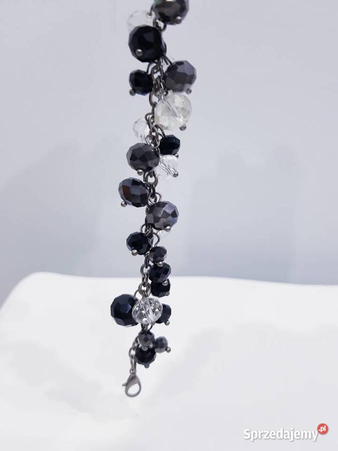 Damska kryształkowo koralikowa bransoletka Dąbrowa Górnicza