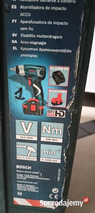 Bosch GDS 144v Profesional klucz udarowy 200NM Sędziszów
