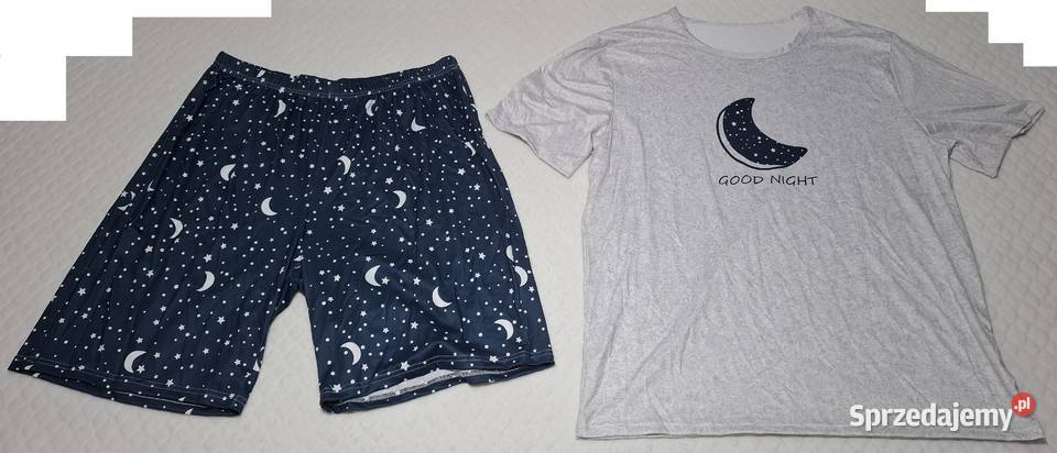 Piżama męska komplet spodenki koszulka Tshirt Czeladź sprzedam