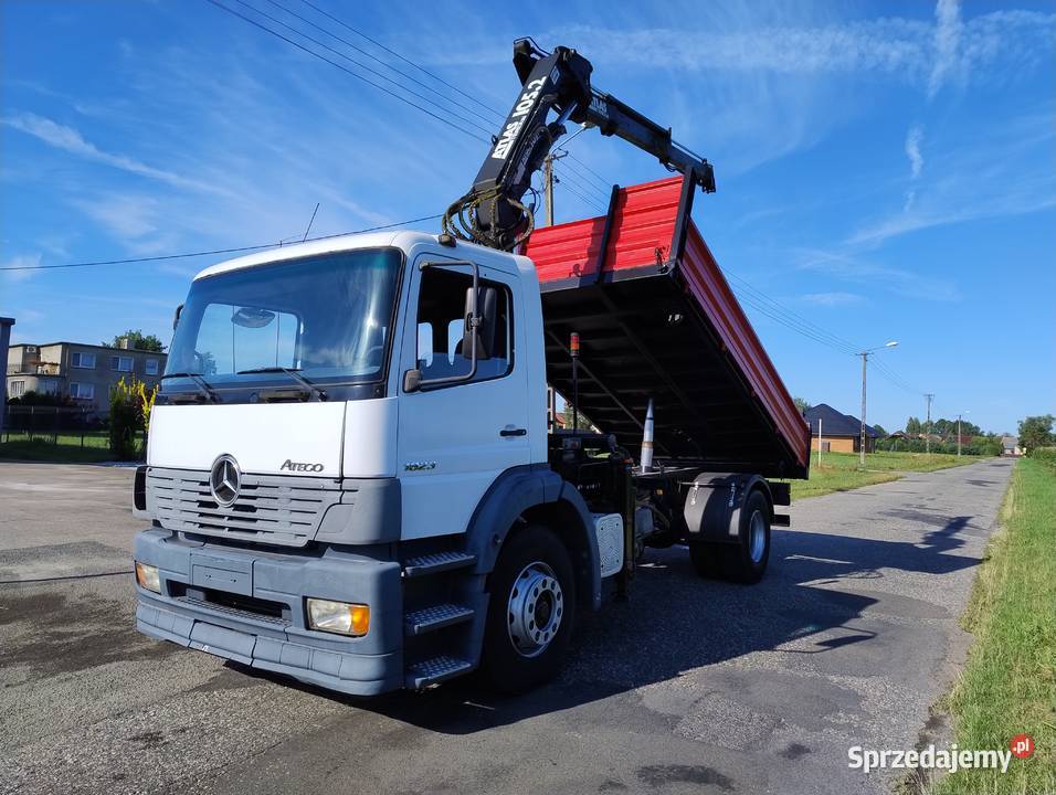 mercedes atego 1823 wywrotka z hds Kalisz