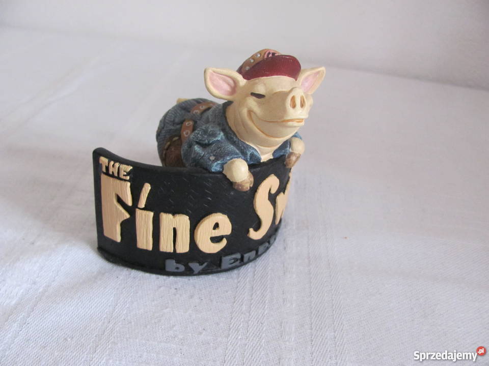 figurka świnka majster The Fine Swine by Enesco Zamość sprzedam