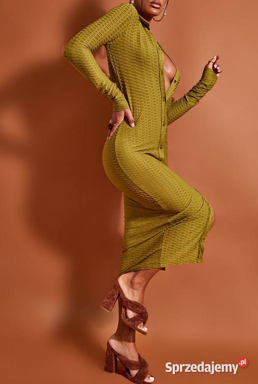 PRETTYLITTLETHING TEKSTUROWANA SUKIENKA Z