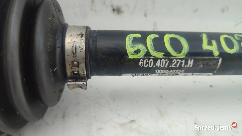 83IRLSKODA FABIA 3 III MPI 6C0407271H PÓŁOŚ LEWA świętokrzyskie Włoszczowa