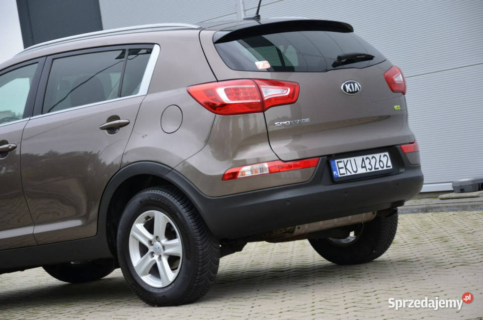 Kia Sportage Czarna Zarejestrowana 16GDI 135 elektryczne lusterka łódzkie Kutno