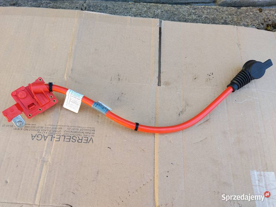 KLEMA PLUSOWA AKUMULATORA PIROTECHNICZNA BMW F07 sprzedam
