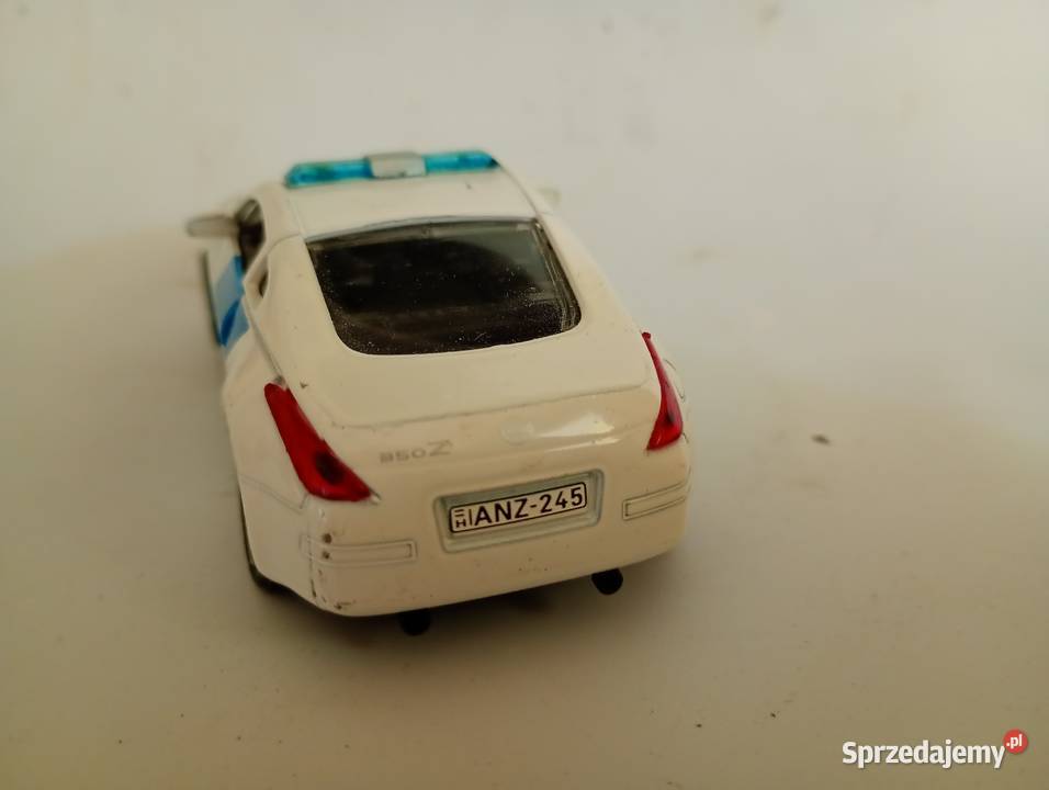 Model radiowozu Policji Węgireskiej Nissan 350Z Gdańsk