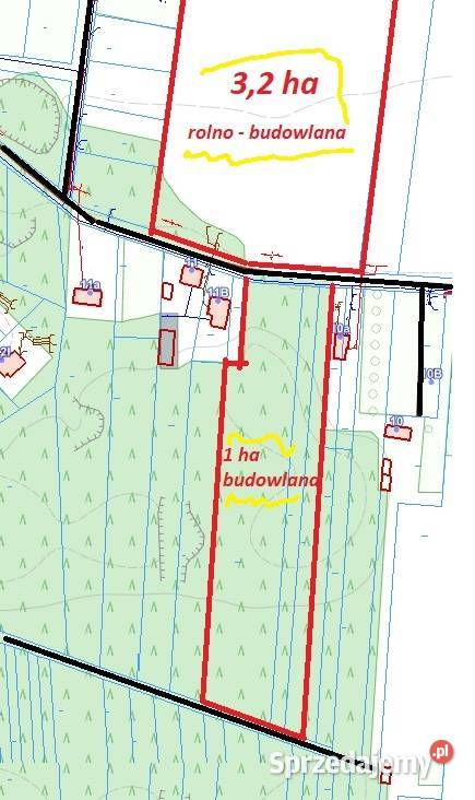 działki budowlane rekreacyjne usługowe trasa Zelów