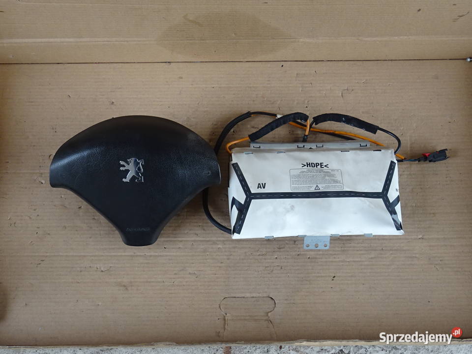 Peugeot 307 sensor moduł sterownik poduszek Rok produkcji 2007 Wieluń