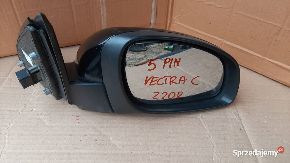 lusterko zewnętrzne prawe Opel Vectra C Signum 5 Motoryzacja Dębno