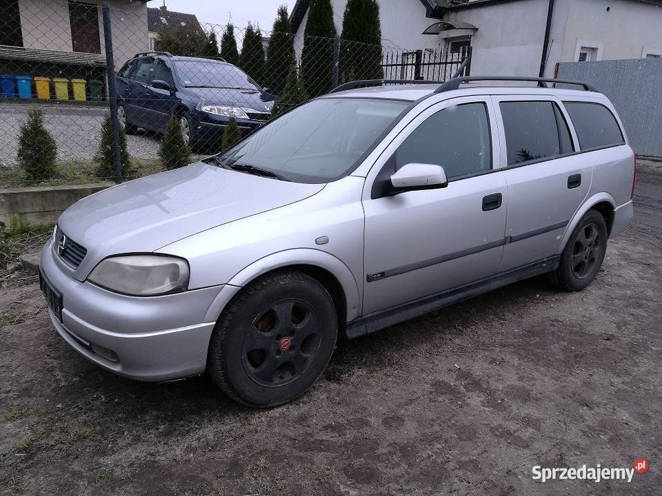 Opel Astra G II drzwi czarne srebrneinne Golczewo