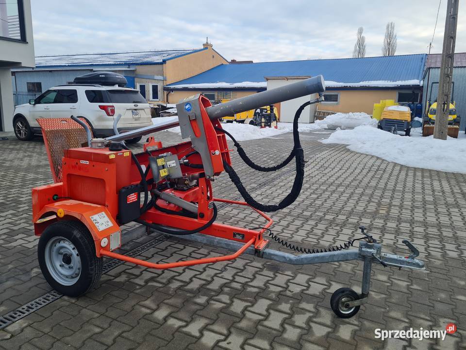 Łuparka do drewna Rabaud B718 siła nacisku 7 ton Dąbrowa Tarnowska