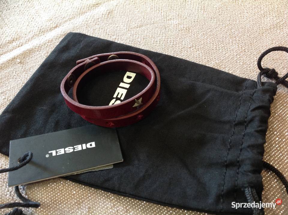 DIESEL Bransoletka Skórzana j Nowa lubuskie Nowa Sól sprzedam