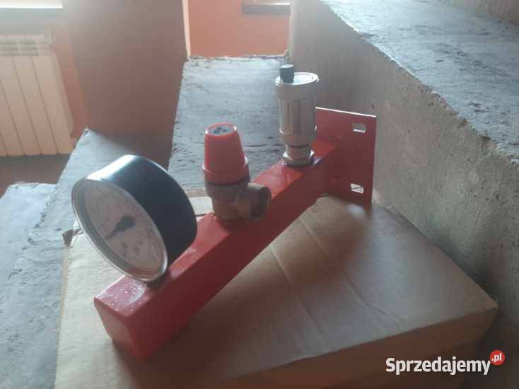 Naczynie przeponowe i grupa bezpieczeństwa do CO Akcesoria grzewcze Piotrków Trybunalski sprzedam
