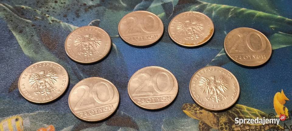 Monety PRL 20 1990 Numizmatyka Gliwice
