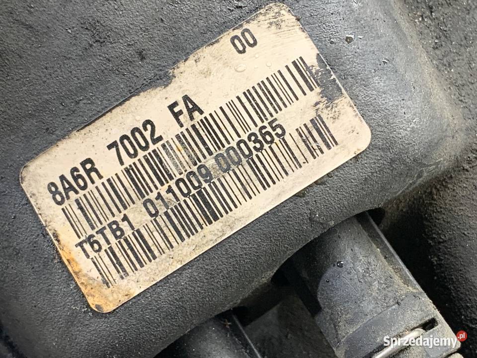 SKRZYNIA BIEGÓW FORD FIESTA MK7 8A6R7002FA 16 75