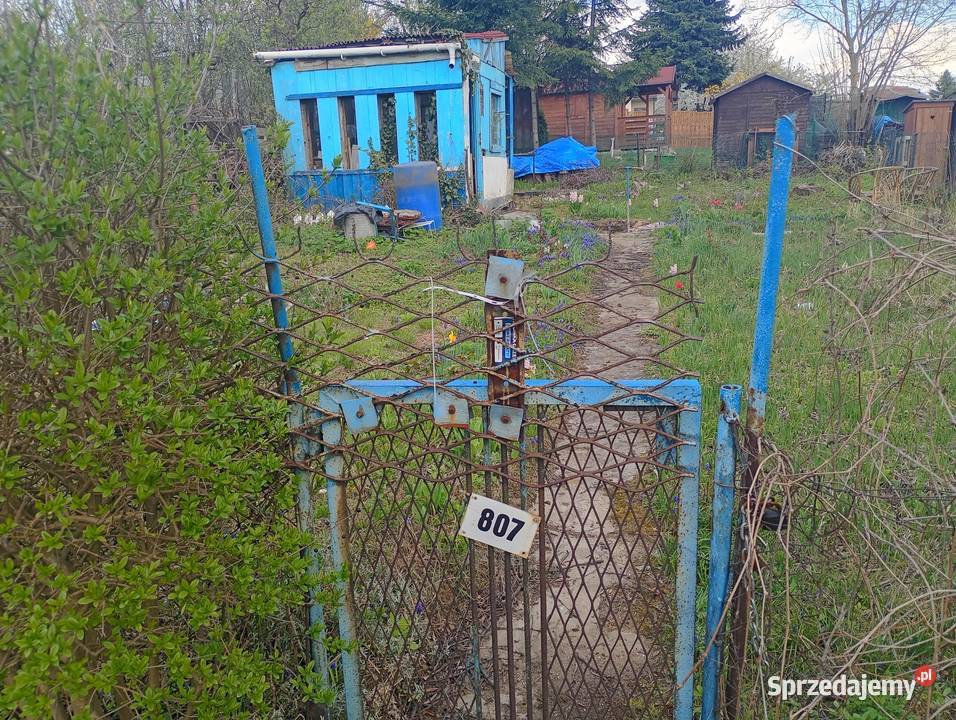 Działka ROD Wypoczynek Będzin śląskie