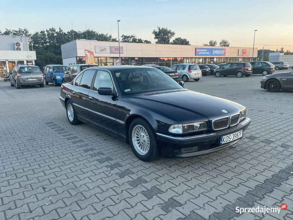 BMW seria 7 E38 LPG 28i Orientblau Film automatyczna Libiąż