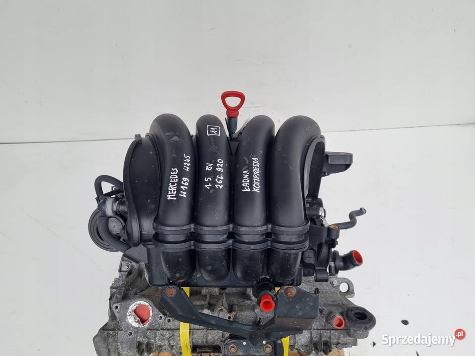 SILNIK KOMPLET Mercedes W169 15 ładna kompresja osobowe