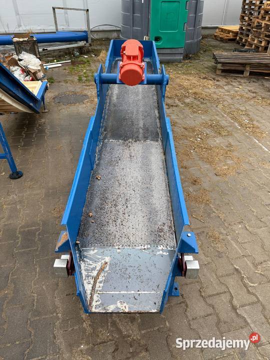 Odsiewacz wibracyjny z chłodnicą przesiewacz wielkopolskie Baranów