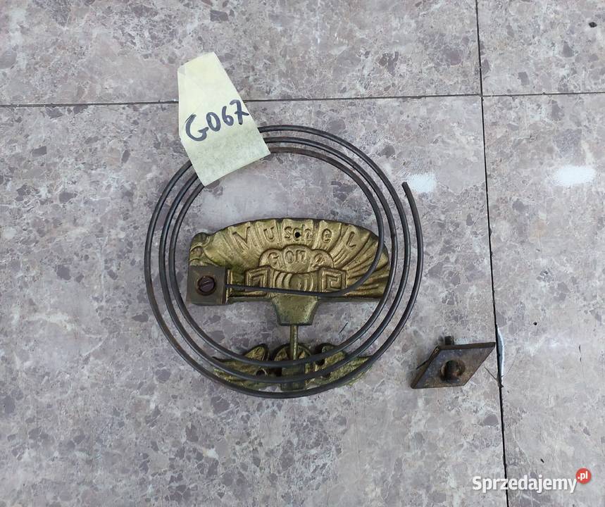 G067 Gong Muschel starego zegara ściennego Tczew