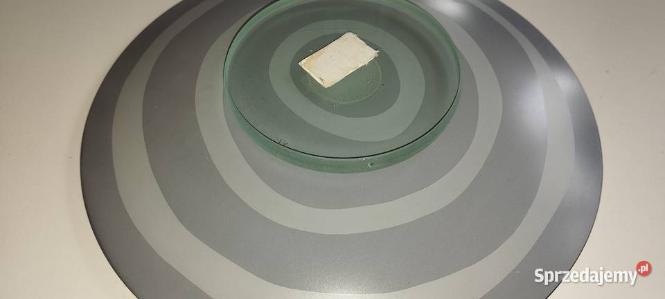 Vintage szklana patera mazowieckie