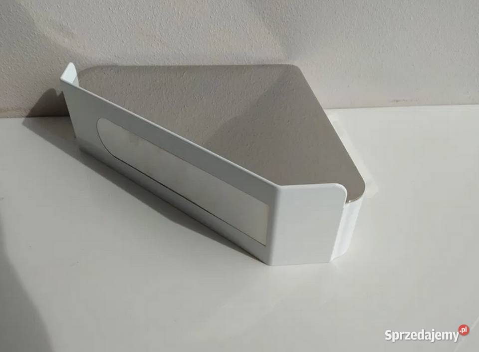 Półka narożna łazienkowa ze schowkiem okazja p Kalisz