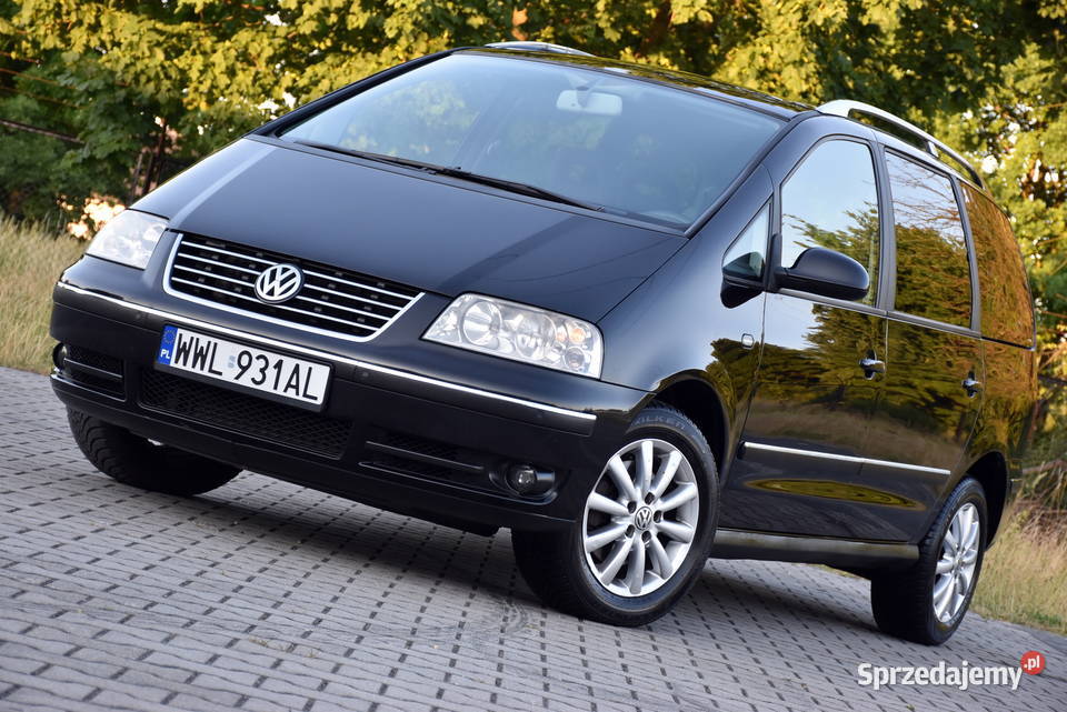 Volkswagen Sharan I Comfortline LIFT 19TDI 7os Rok produkcji 2006 Sharan Zduńska Wola