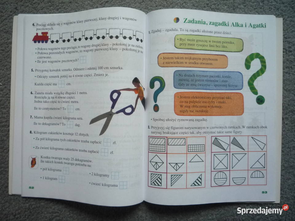 Już w szkole 2 cz 4 Matematyka ćwiczenia Szczecin