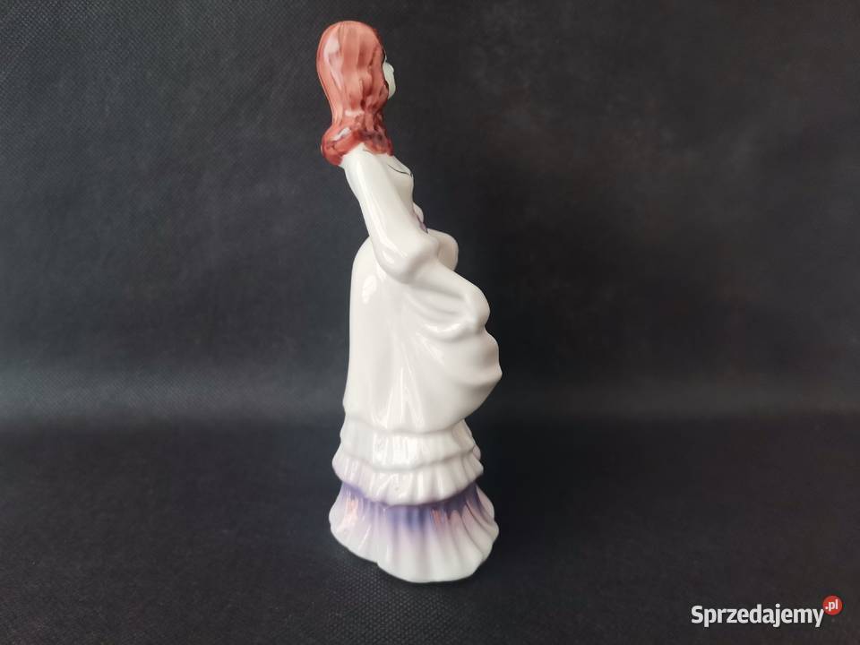 Stara figurka porcelanowa Dama porcelana Jan śląskie Katowice
