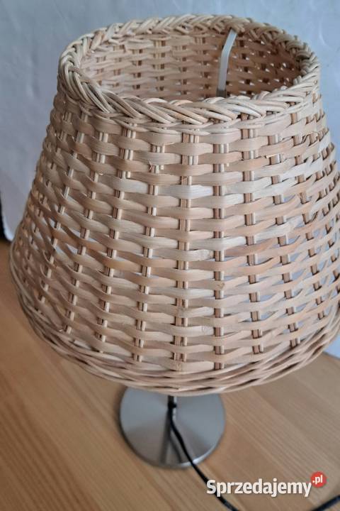 Lampka Nocna Stelaż Metalowy Podstawa Okrągła Poznań