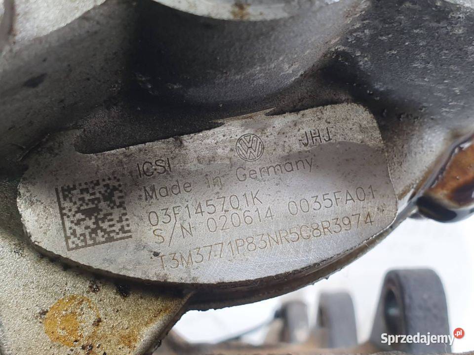 TURBOSPRĘŻARKA SKODA RAPID 03F145701K osobowe Lipno