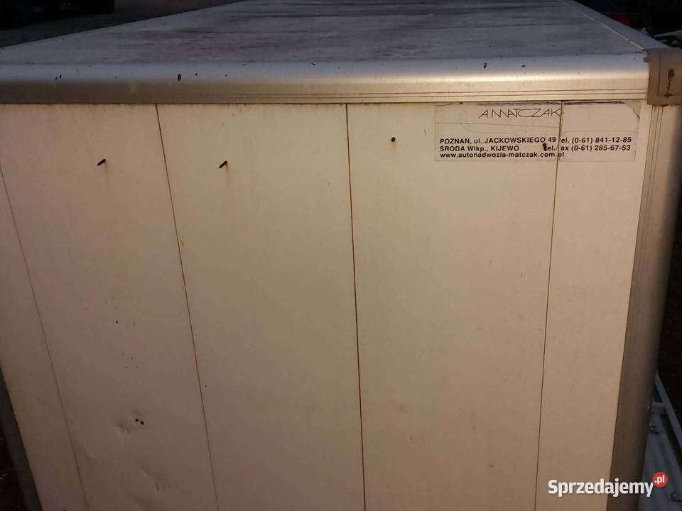 Kontener izoterma śląskie Rębielice Królewskie