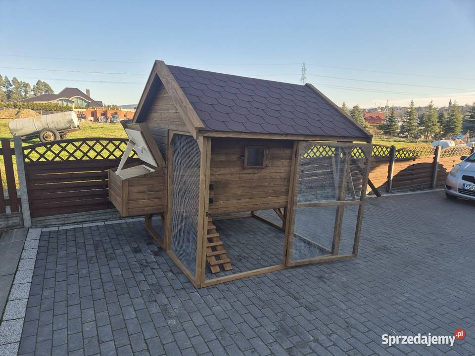 Kurnik kur z wolierą Jordanów