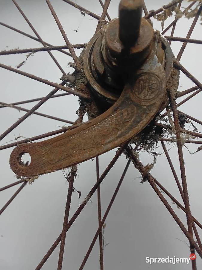 Torpedo DRP 1934 koło zabytkowy rower Milejewo