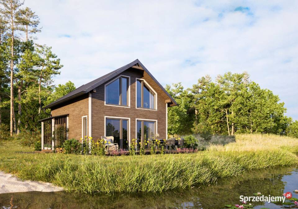 Domek Letniskowy 6x8m do 70m Całoroczny Sabinów sprzedam