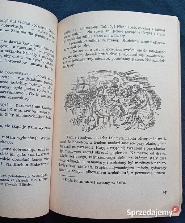 Lew Tołstoj Opowiadania sewastopolskie Wyd I Koźminek