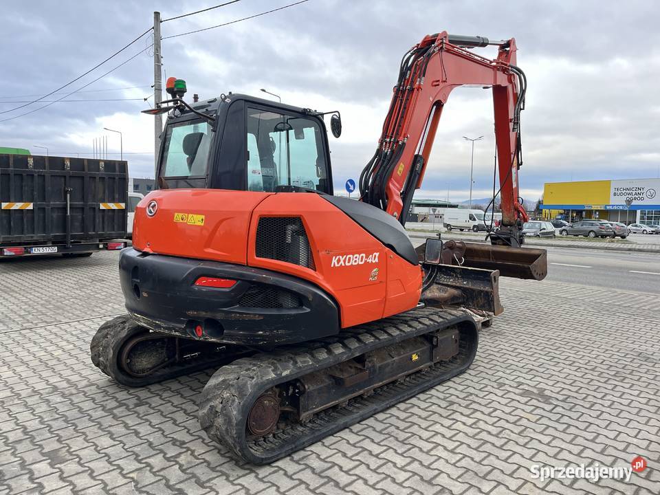 Minikoparka koparka gąsienicowa Kubota KX0804 pełny VAT Nowy Sącz