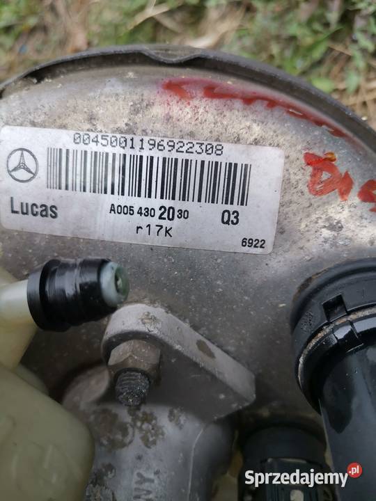 Serwo mercedes a klasa Układ hamulcowy Czerwionka-Leszczyny