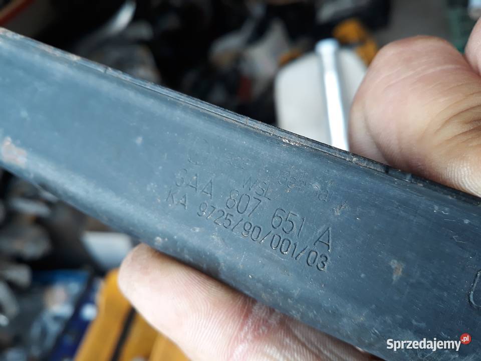 VW PASSAT B7 BELKA DOLNA ZDERZAKA PRZÓD wielkopolskie Międzychód sprzedam